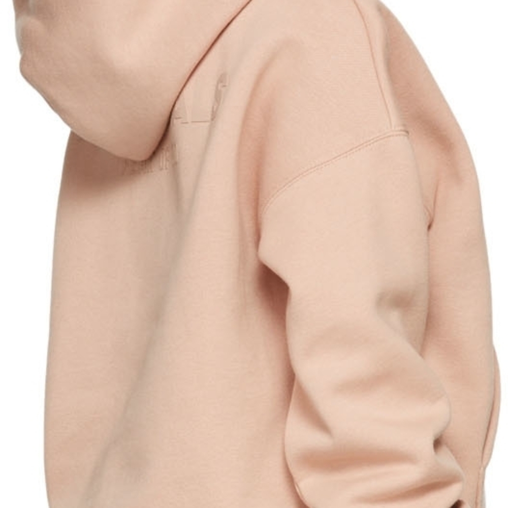 Fear of God Essentials Kids Pullover Hoodie 'Matte Blush' Size 8/M - Picture 5 of 9